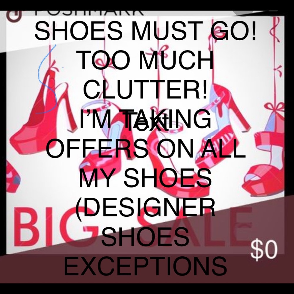 ALL OFFERS ON SHOES CONSIDERED!